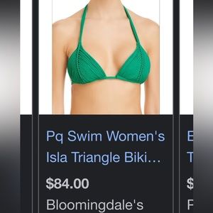 PQ swim bikini top